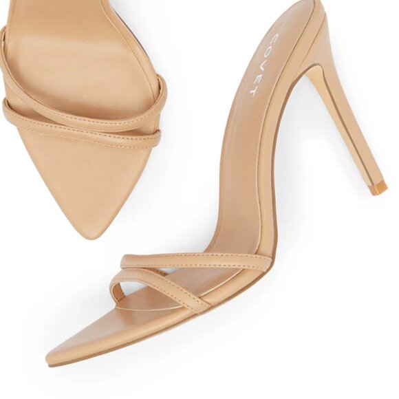 Covet SHAE Nude Heels, 38 - Picture 2 of 11